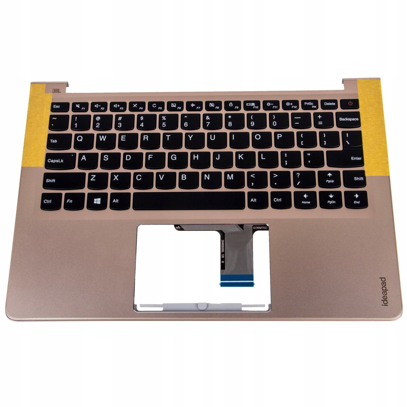 Palmrest klávesnice qwerty Lenovo 710s 13IKB zlatá