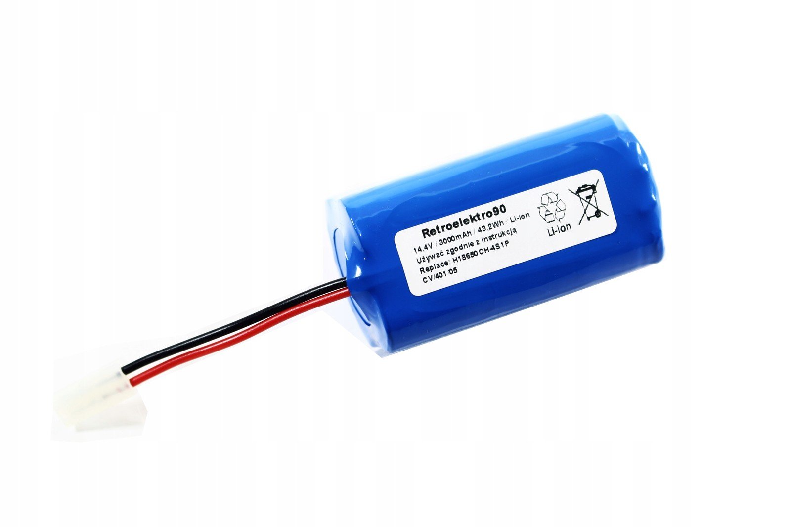 Baterie 3Ah 14.4V baterie pro Xiaomi Mi Robot Vacuum-Mop Essential G1