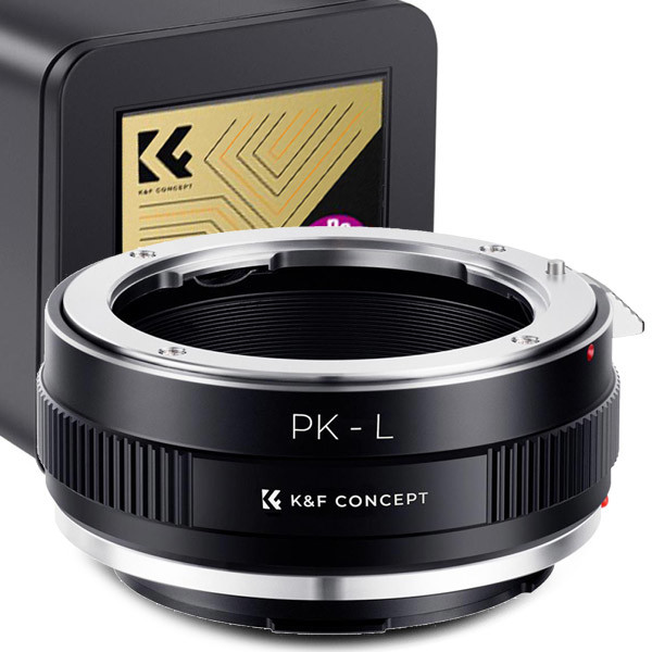 Adaptér Pentax Pk na L-mount Leica K&f Concept adaptér verze 2024