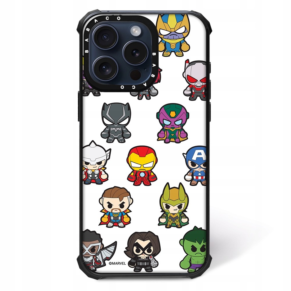 Pouzdro Magsafe pro Apple Iphone 13 Avengers 025 Marvel Bílý