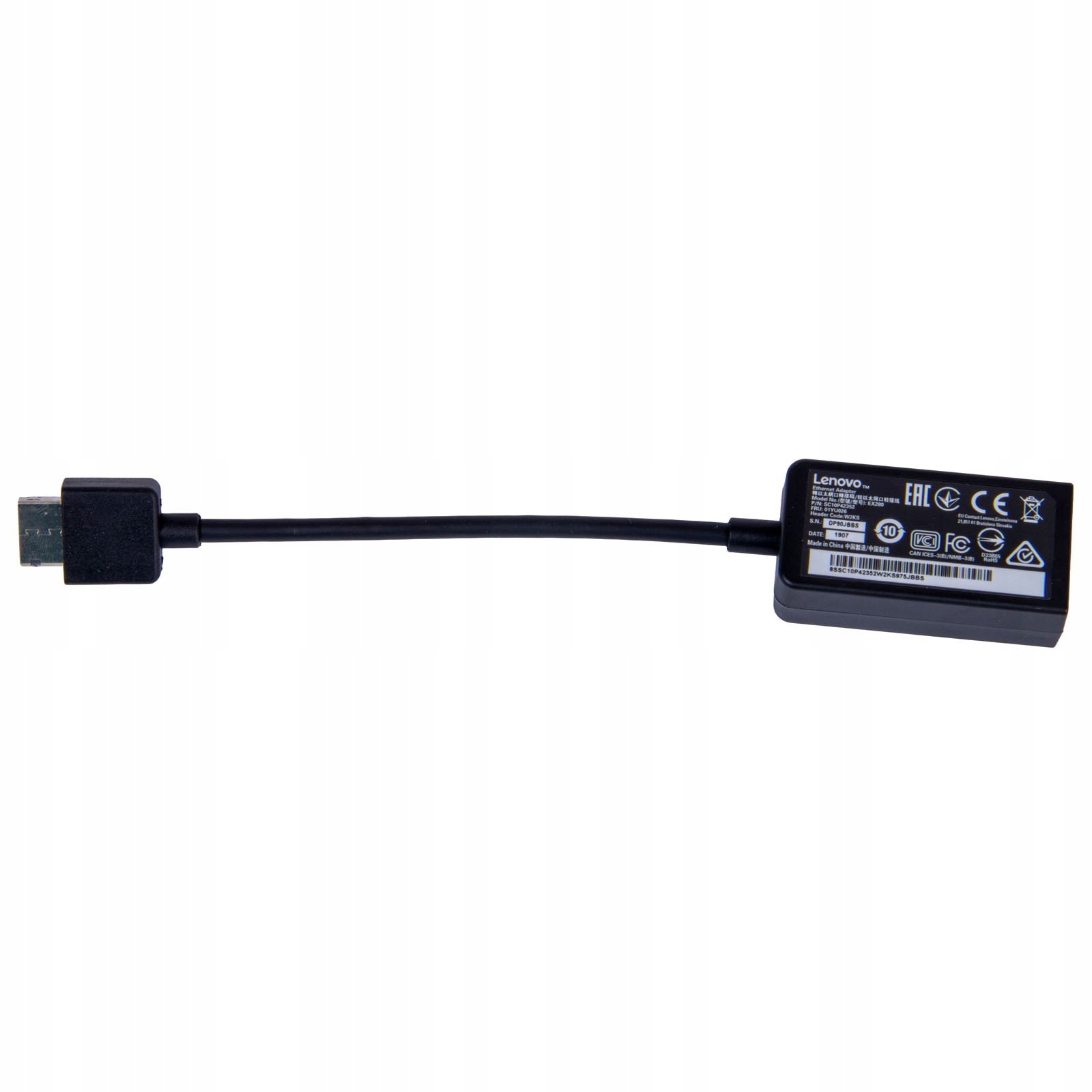 Lenovo Ethernet RJ45 DisplayPort Lan adaptér