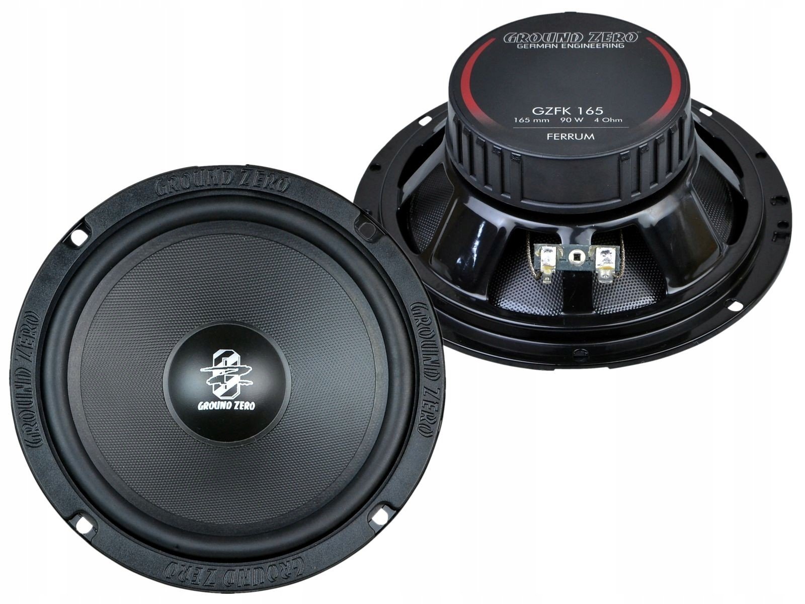 Ground Zero Gzfk 165 woofery reproduktory 16,5cm 165mm 6,5 palce 70 w Rms