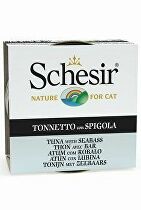 Schesir Cat konz. Adult tuňák/moř. okoun 85G 5 + 1 zdarma