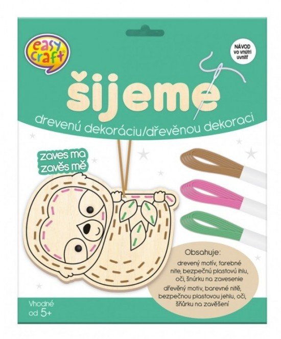 Argus Kreativní tvoření - šijeme dřevěnou dekoraci - 1916-0006