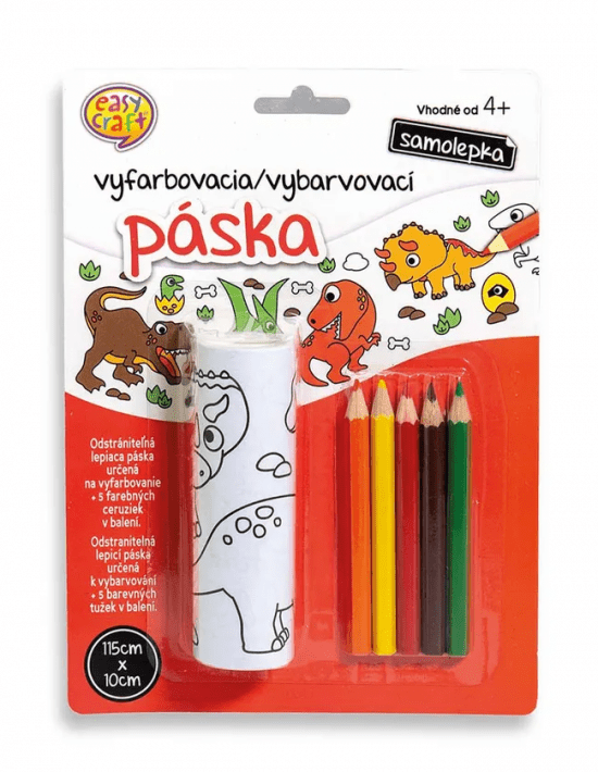 Argus Vybarvovací páska - Dinosauři - 1915-0004