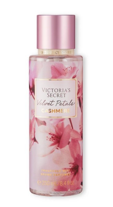 Victoria's Secret Velvet Petals Cashmere - tělový sprej 250 ml
