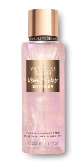 Victoria's Secret Velvet Petals Shimmer - tělový sprej 250 ml