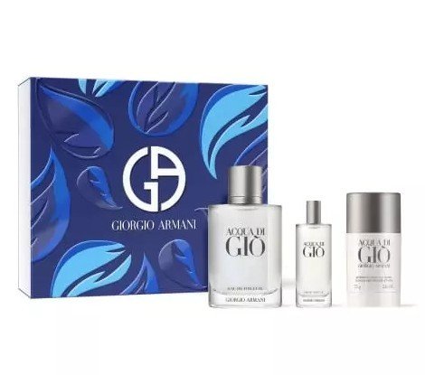 Giorgio Armani Acqua Di Gio Pour Homme - EDT 100 ml + tuhý deodorant 75 ml + EDT 15 ml