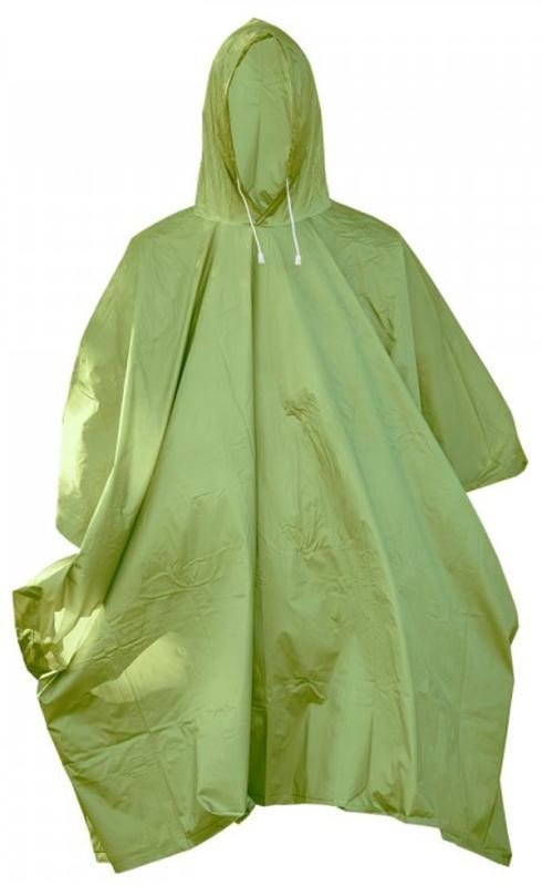 Yate Pončo PVC zelené