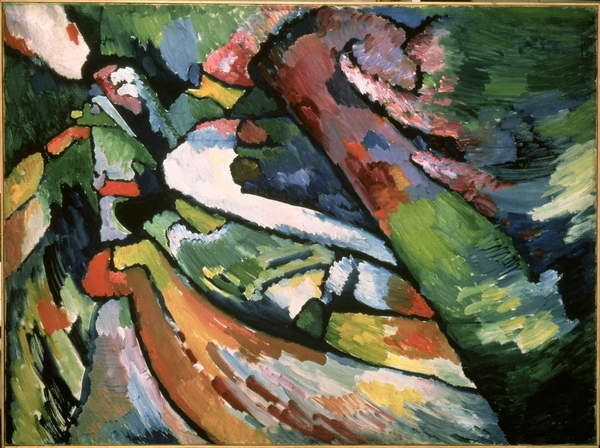Wassily Kandinsky Wassily Kandinsky - Obrazová reprodukce Improvisation VII, 1910, (40 x 30 cm)