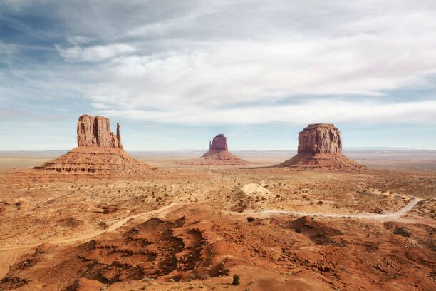 GETTY Umělecká fotografie Monument Valley, Arizona, USA, (40 x 26.7 cm)