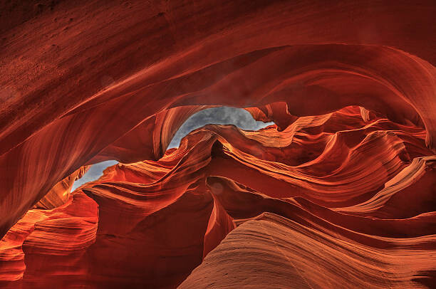 Spondylolithesis Umělecká fotografie Antelope Canyon, Arizona, USA, Spondylolithesis, (40 x 26.7 cm)