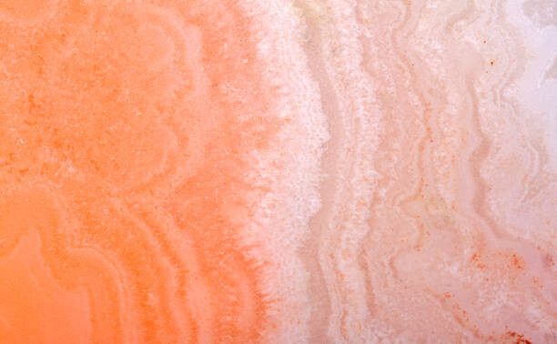 DrPAS Umělecká fotografie orange color agate macro, DrPAS, (40 x 24.6 cm)