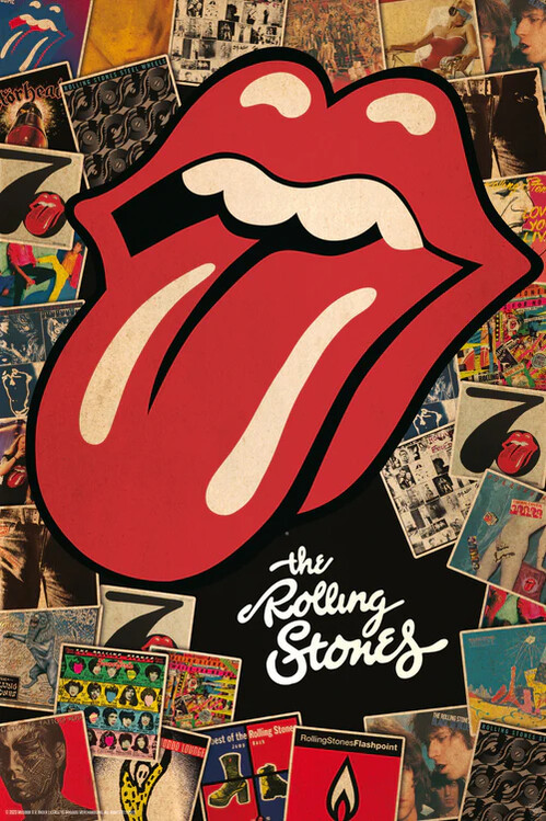 GB EYE Plakát, Obraz - The Rolling Stones - Collage, (61 x 91.5 cm)