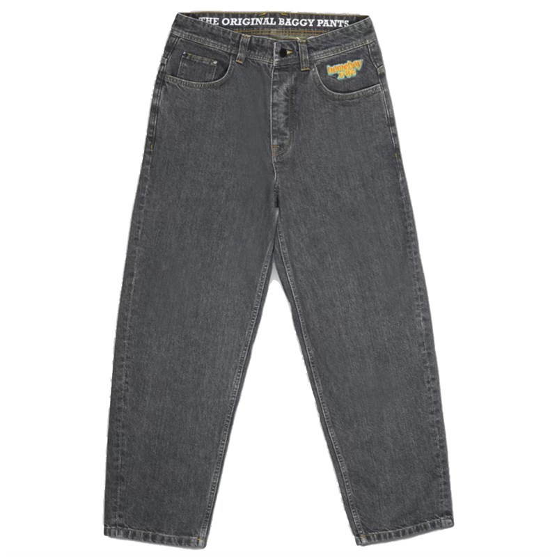 kalhoty HOMEBOY - X-Tra Baggy Denim Washed Grey (WASHED GREY-85) velikost: 31/32