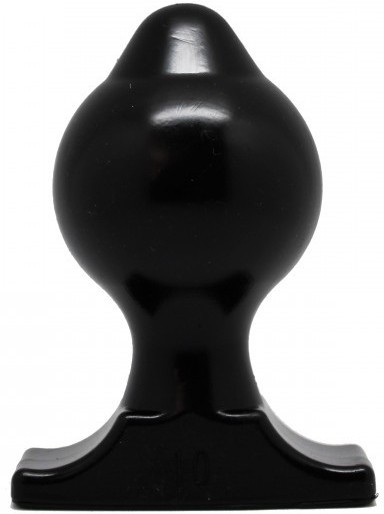 Anální kolík - All Black Plug XL (14 x 9,5 cm)