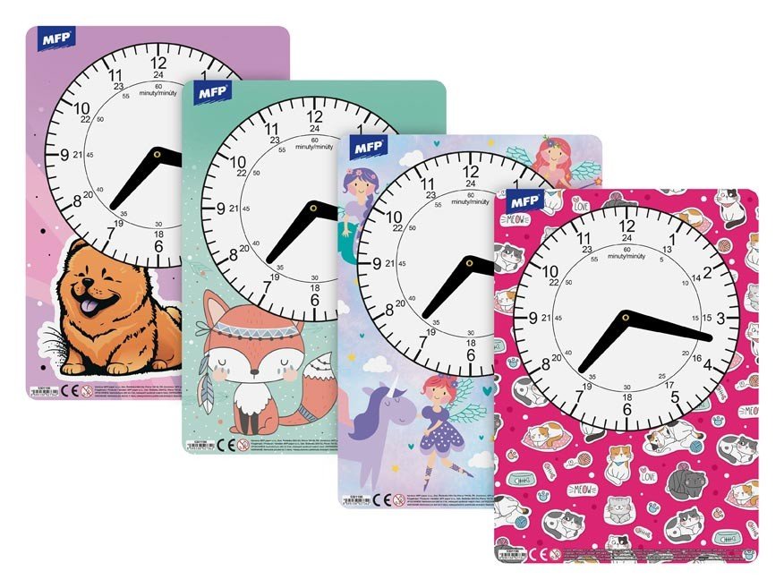 MFP 5301196 Dětské hodiny mix s obrázkem girls