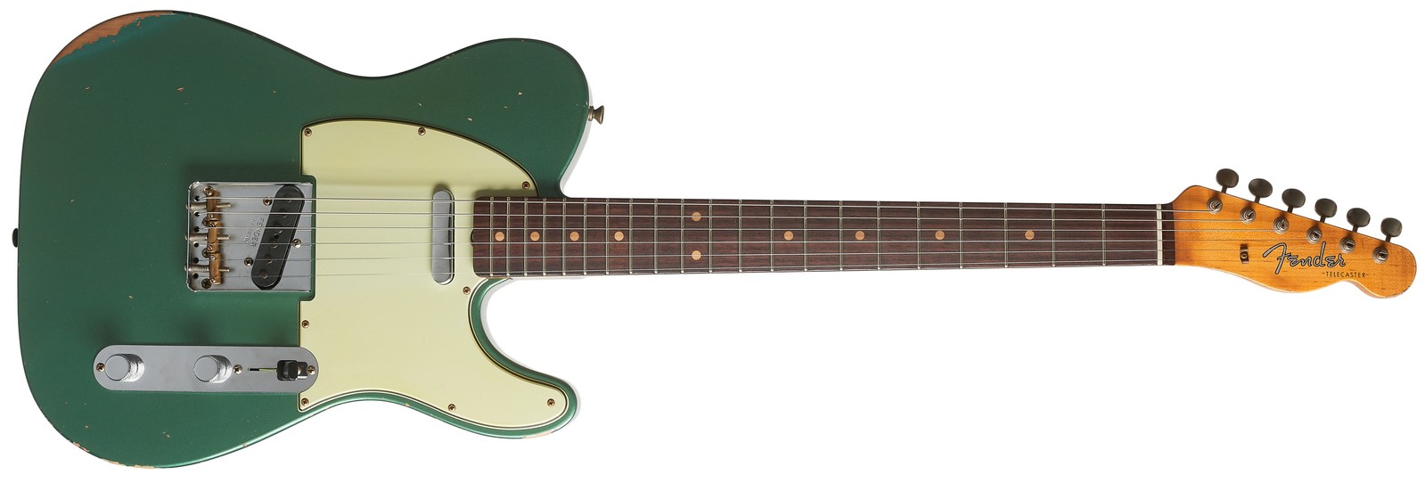 Fender Custom Shop LTD 60 Telecaster Relic Aged Sherwood Green Metalli