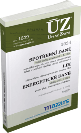 ÚZ 1579 Spotřební daně