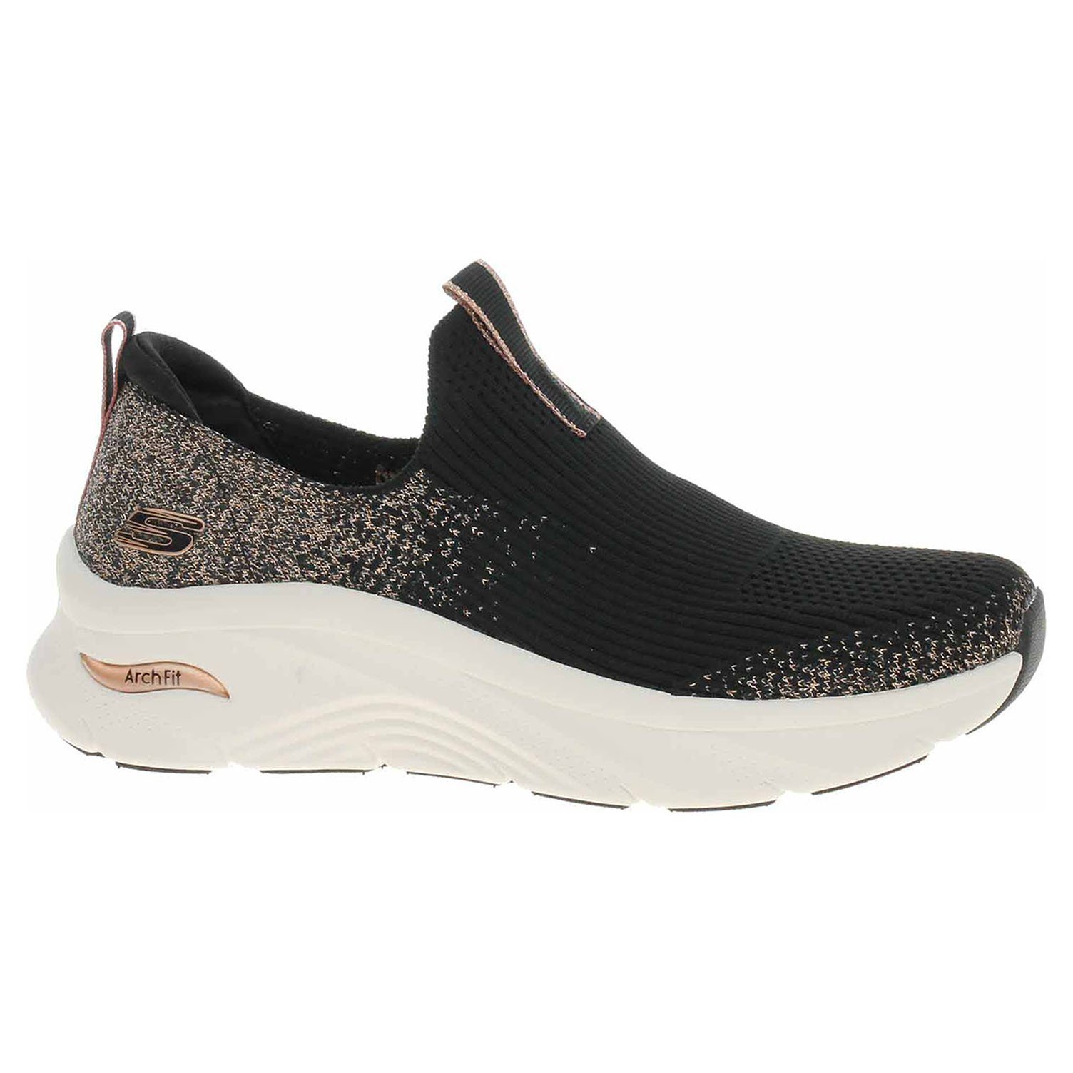 Ecco Skechers Relaxed Fit: Arch Fit D'Lux - Glimmer Dust black 23201666