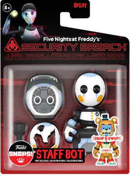 Funko FNAF Snap: RR- Security Staff Bot