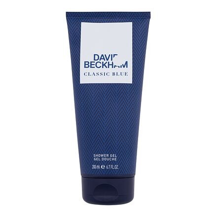 David Beckham Classic Blue pánský sprchový gel 200 ml pro muže