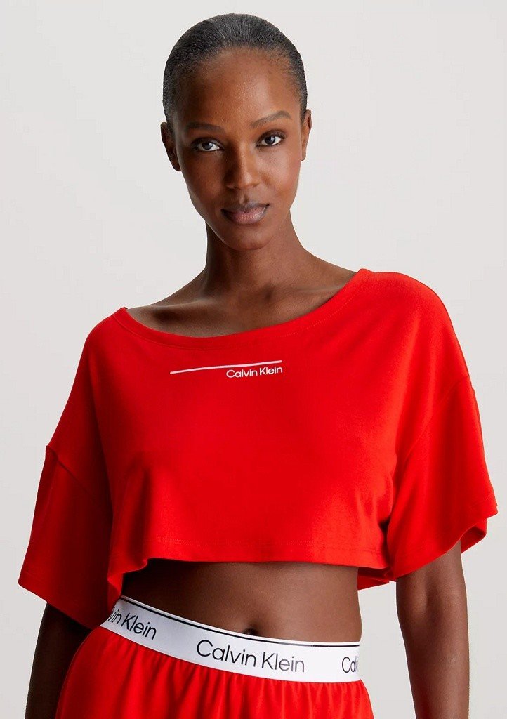 Dámský crop top Calvin Klein KW0KW02478