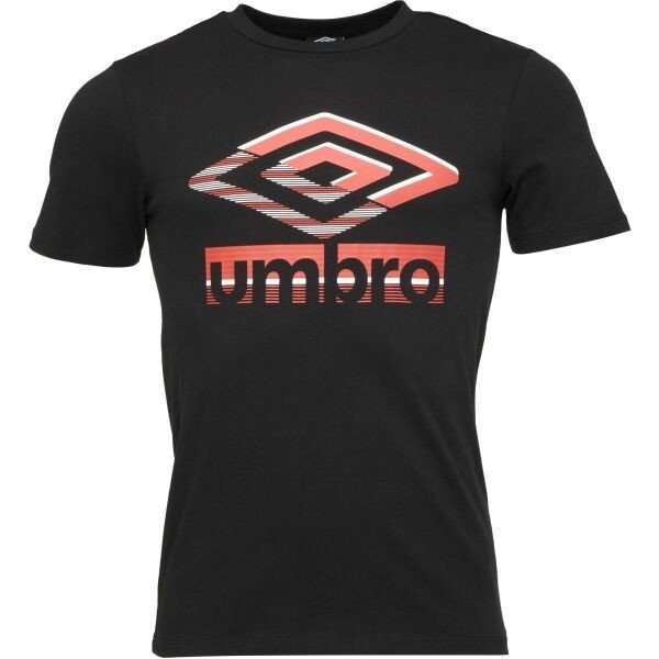 Umbro GLITCH GRAPHIC TEE Pánské triko, černá, veľkosť L