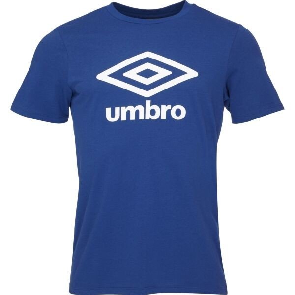 Umbro LARGE LOGO TEE ESSENTIALS Pánské triko, modrá, veľkosť XL