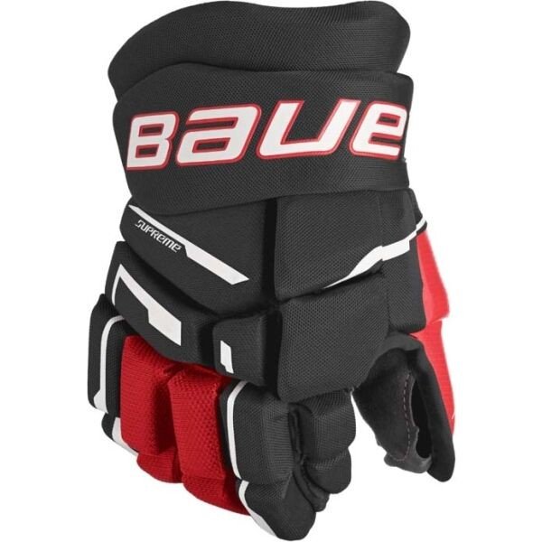 Bauer SUPREME M3 GLOVE-SR Hokejové rukavice, černá, veľkosť 14