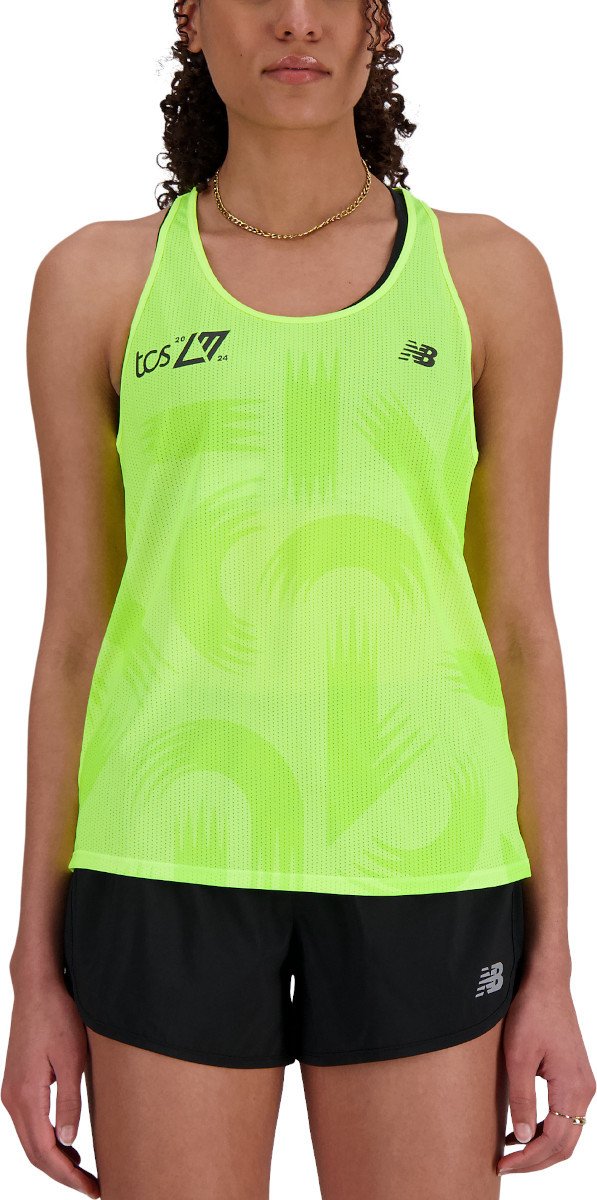 Tílko New Balance London Edition Printed Athletics Tank