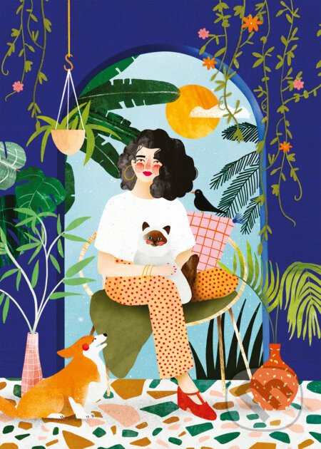 Modrá záhrada - Laura Lhuillier