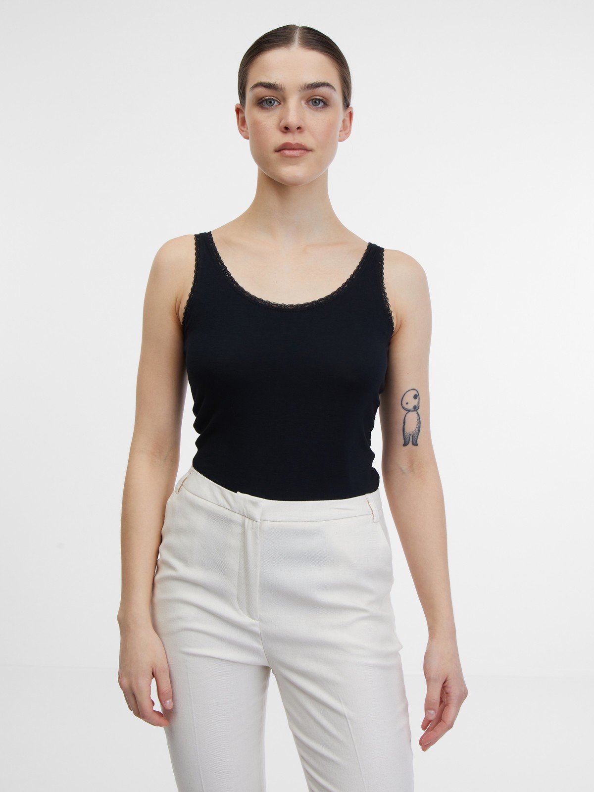 Orsay Černý dámský top - Dámské