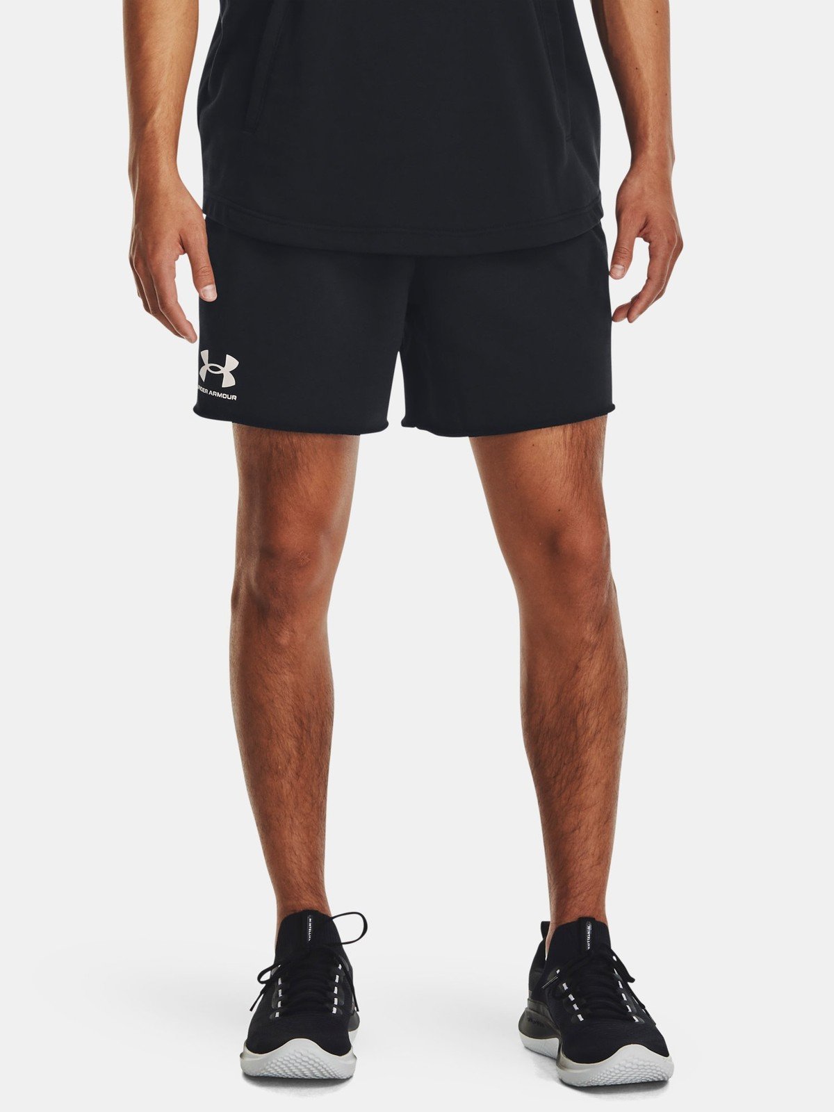 Under Armour Kraťasy UA Rival Terry 6in Short-BLK - Pánské