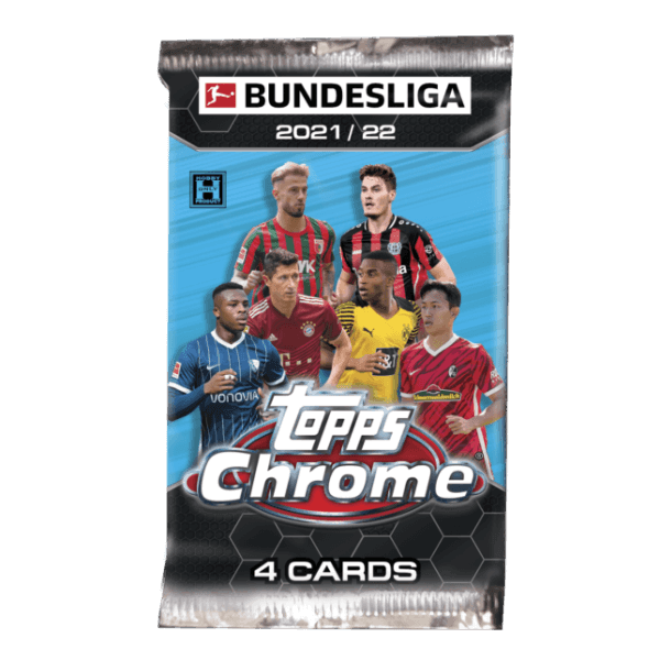 2021-2022 Topps Bundesliga Chrome Hobby Lite balíček