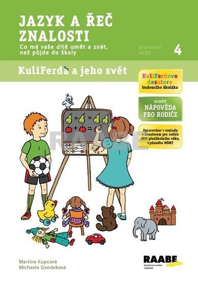 Jazyk a řeč, znalosti - pracovní sešit - Michaela Gondeková