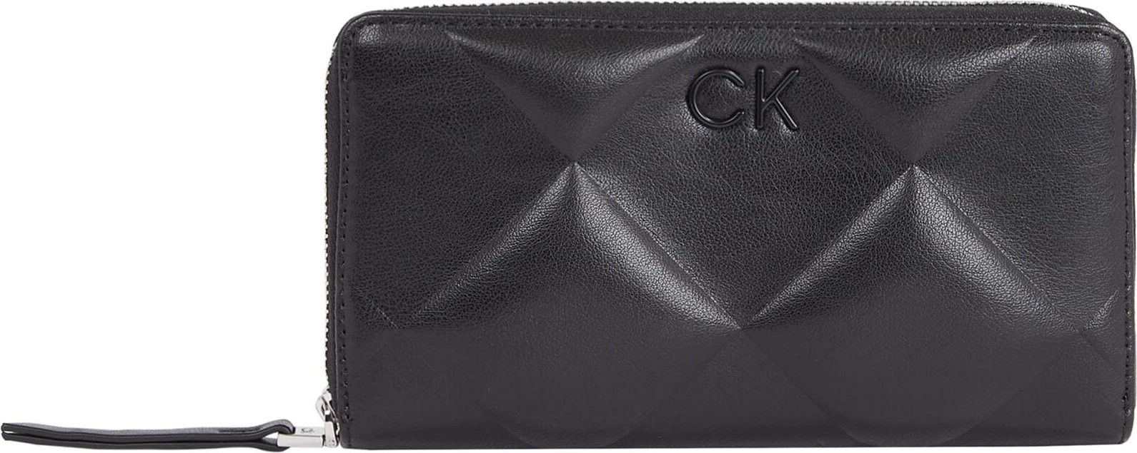 Velká dámská peněženka Calvin Klein Quilt K60K611782 Ck Black BEH
