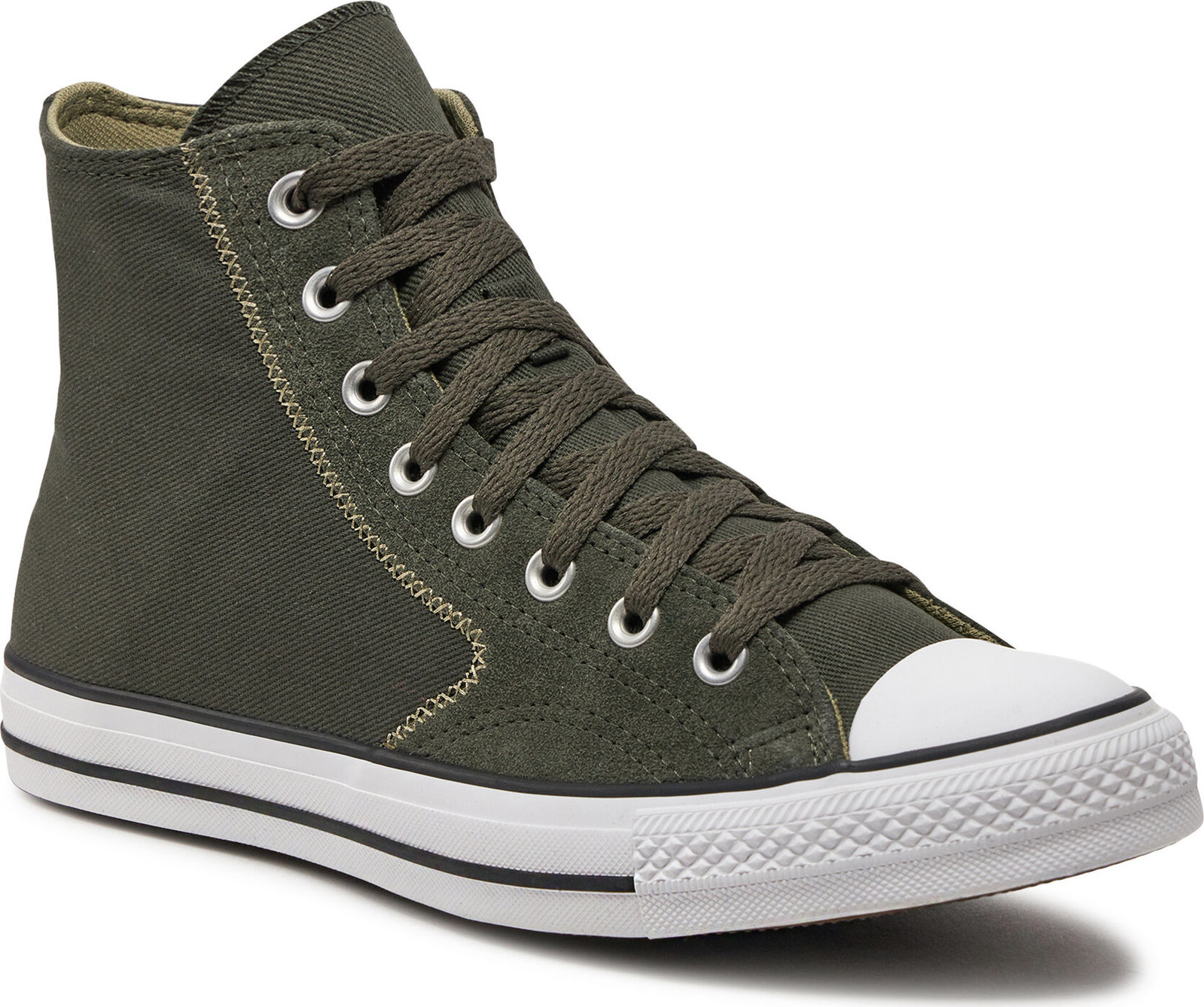 Plátěnky Converse Chuck Taylor All Star Mixed Materials A06572C Cave Green/Mossy Sloth