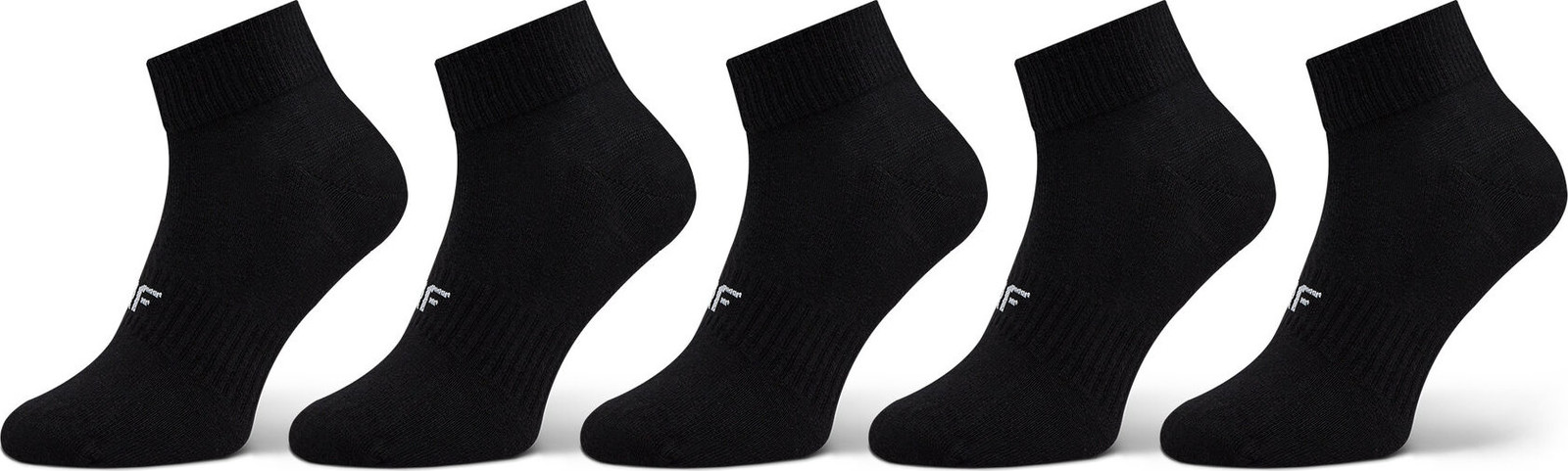 Sada 5 párů pánských nízkých ponožek 4F 4FWMM00USOCM283 20S