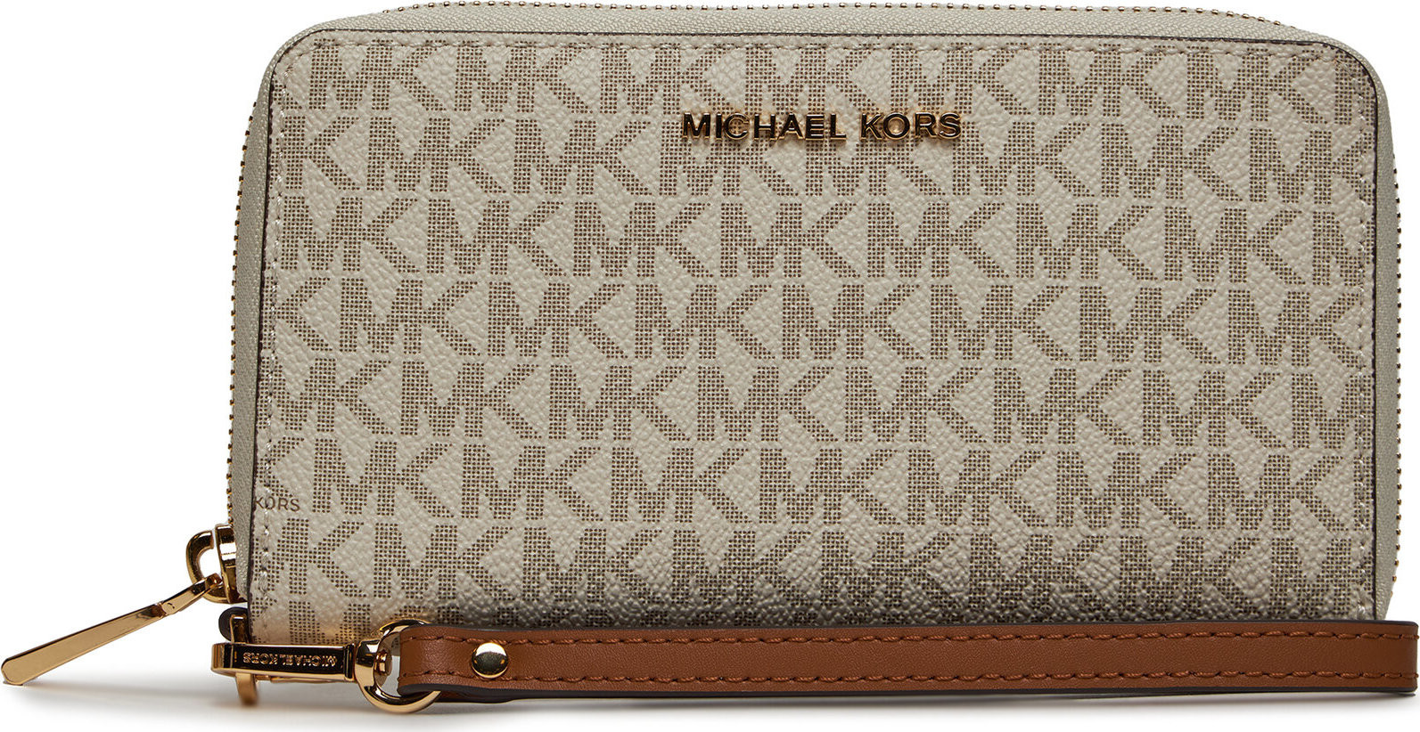 Velká dámská peněženka MICHAEL Michael Kors Jet Set 34F1GJ6E2B Vanilla