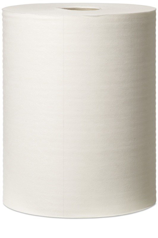 530137 Tork Heavy-Duty čisticí utěrka - malá role, 1 vrstva, 280 út., bílá, W2,W3,W1