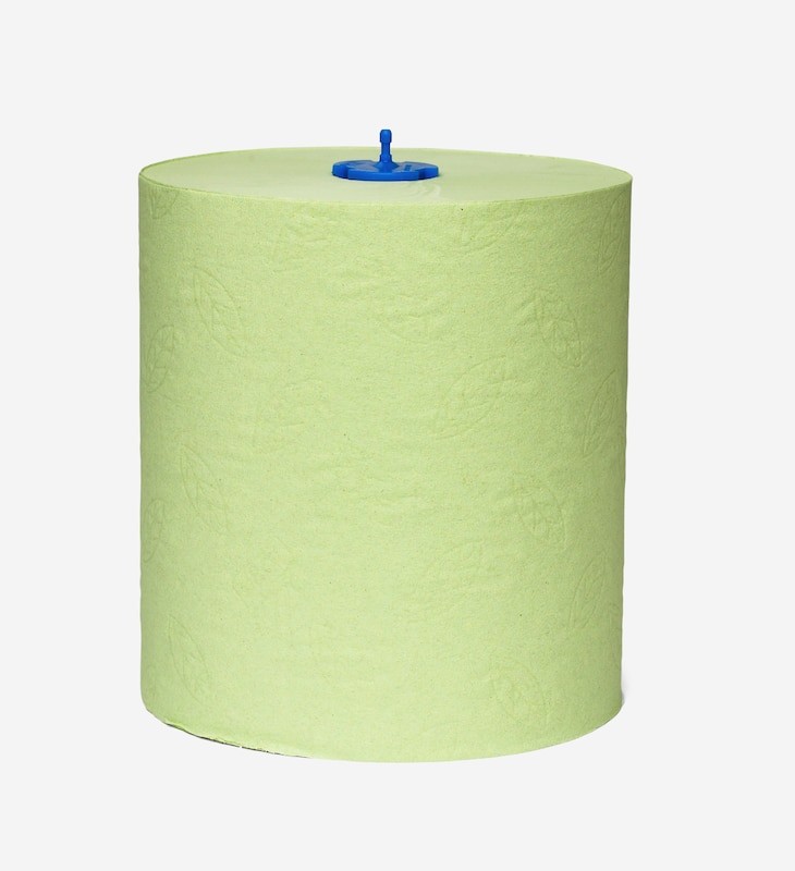 120076 Tork Matic zelené papírové ručníky v roli,  Advanced, 2 vrstvy, 1 x 6, recykl/zelená, H1