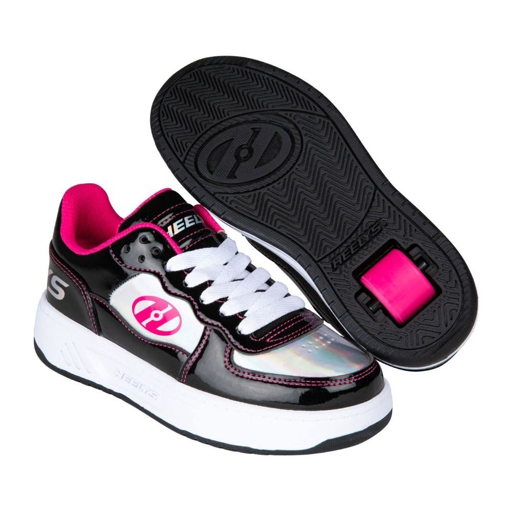 Heelys - Reserve Low - Black/Pink/Multi - koloboty Velikost boty: 31