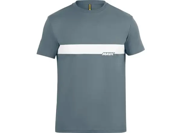 Mavic Corporate Stripe pánské triko krátký rukáv Orion Blue/Off White vel. M