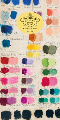 John Derian Paper Goods: Color Studies 80-Page Notepad (Derian John)(Undefined)
