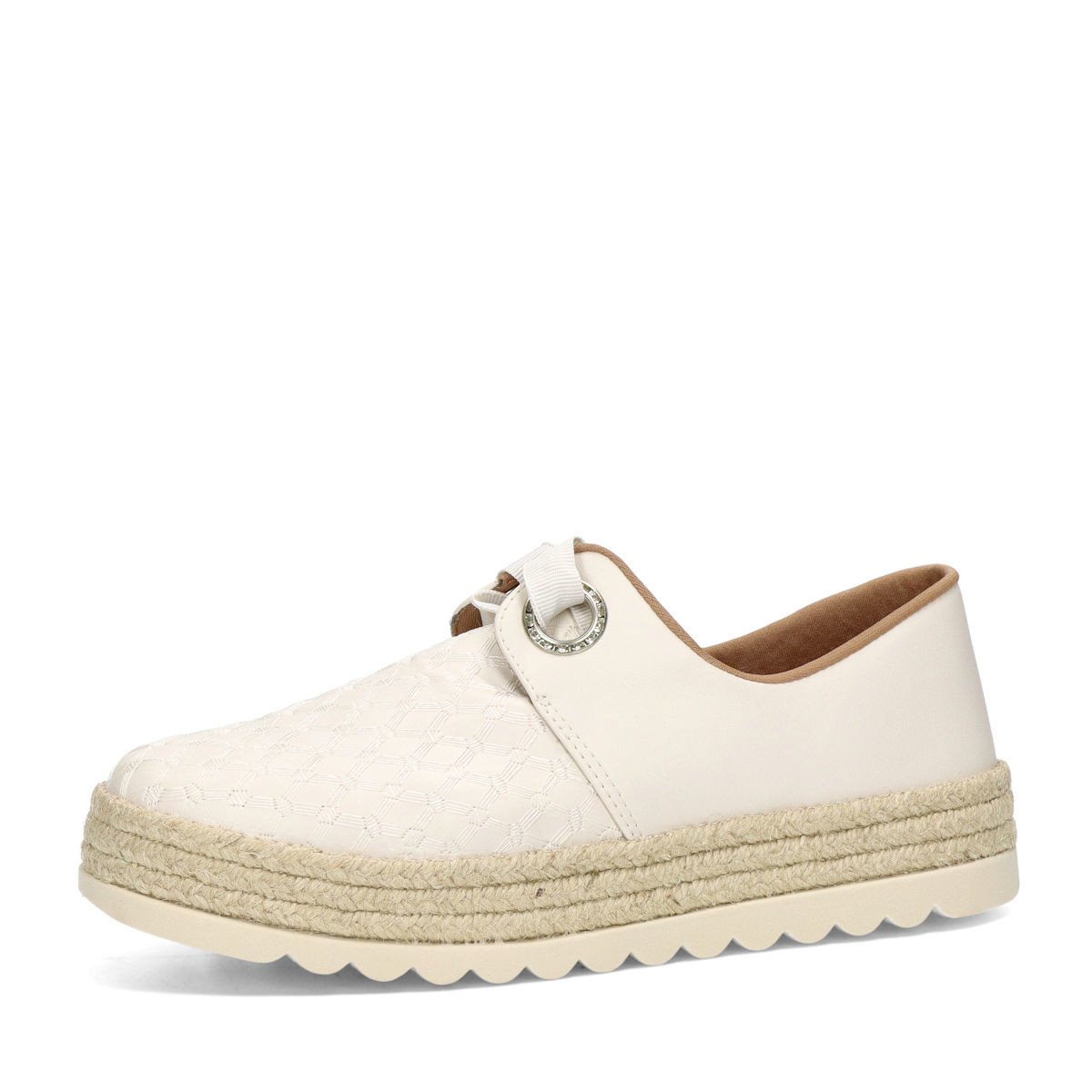 ETIMEĒ dámské stylové polobotky - béžové - 36