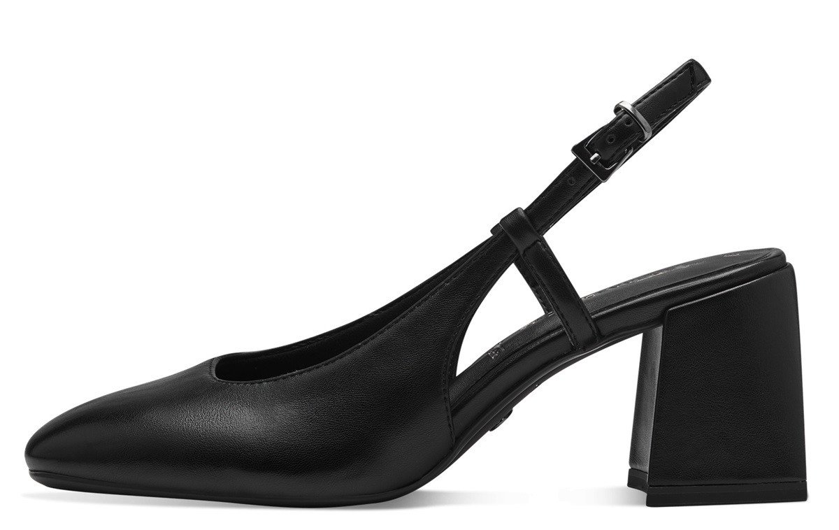 Tamaris 1-29621-42-001 Dámské sandály na podpatku černé 37