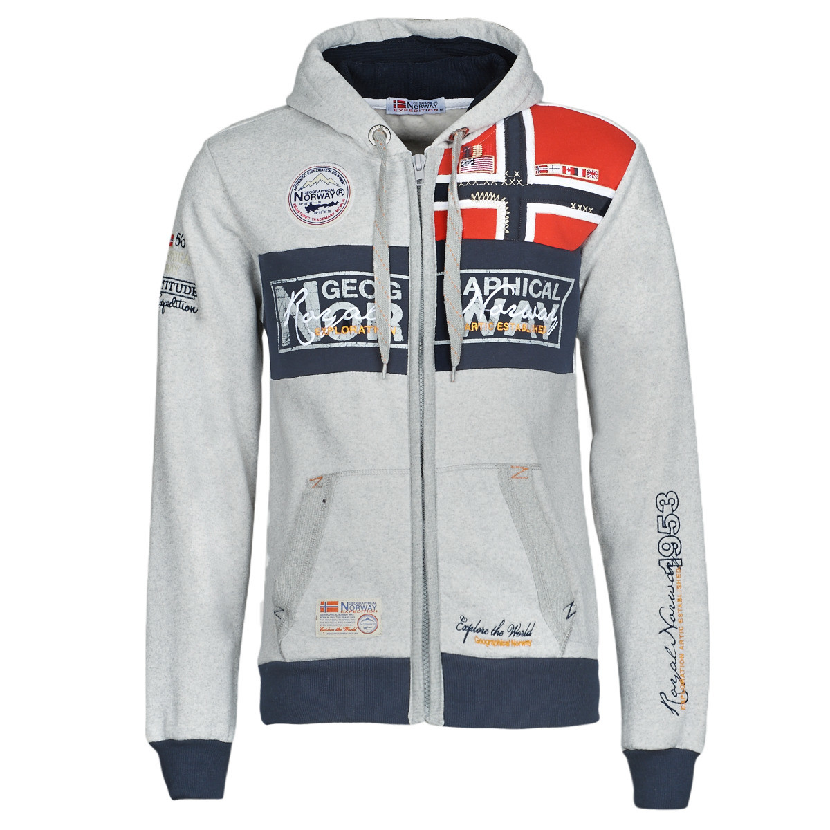 Geographical Norway  FLYER  Šedá