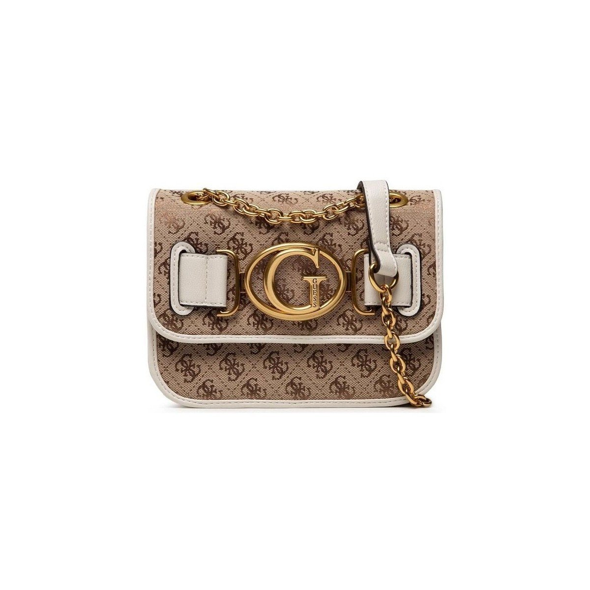 Guess  AILEEN CROSSBODY FLAP  Béžová