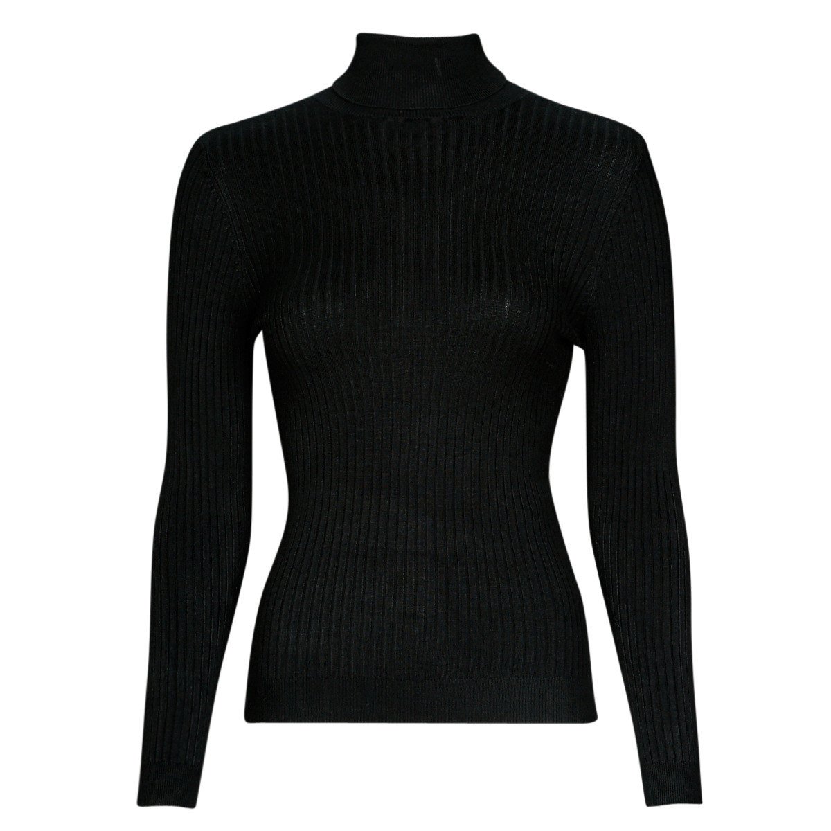 Only  ONLKAROL L/S ROLLNECK PULLOVER KNT NOOS  Černá